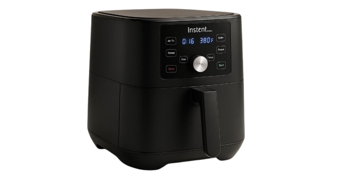 The Instant Pot Vortex, a top-rated compact air fryer, featured in our guide.